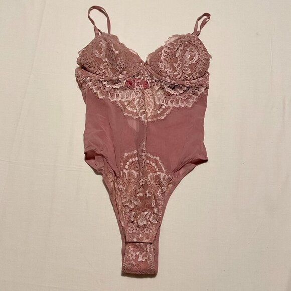 La Senza Lace Bodysuit Womens Size Small - Picture 1 of 15